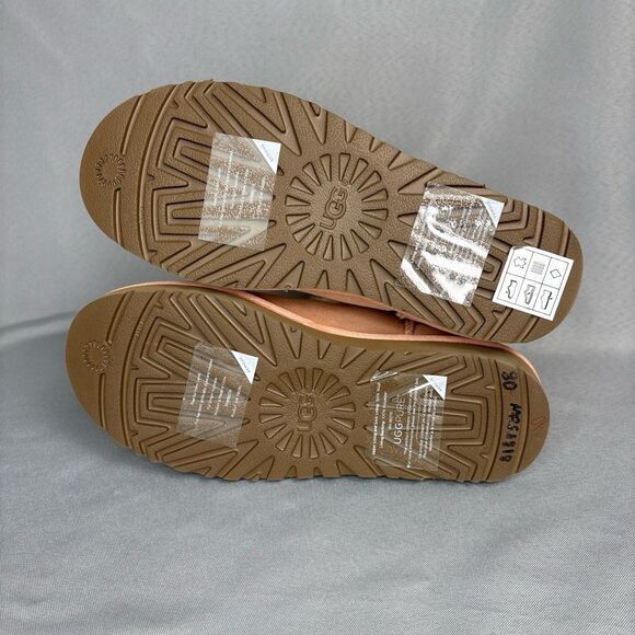 New Ugg Boots Mini 7 Pink or Tropical Peach Bailey Petal Rare Gorgeous Color! - Picture 12 of 12
